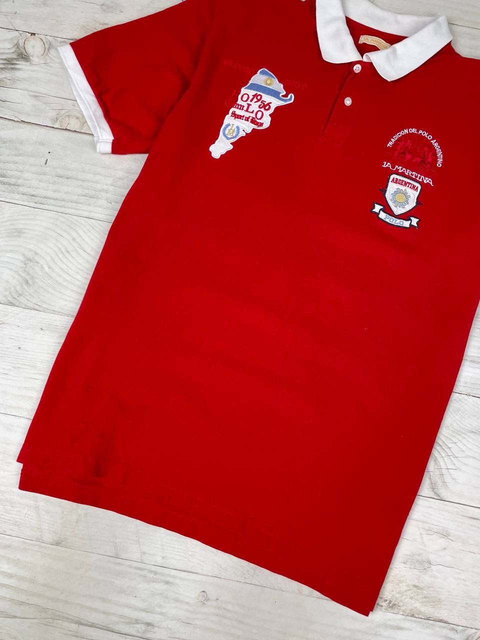 La Martina Vintage La Martina Argentina Polo Shirt Size US XXL / EU 58 / 5 - 3 Thumbnail