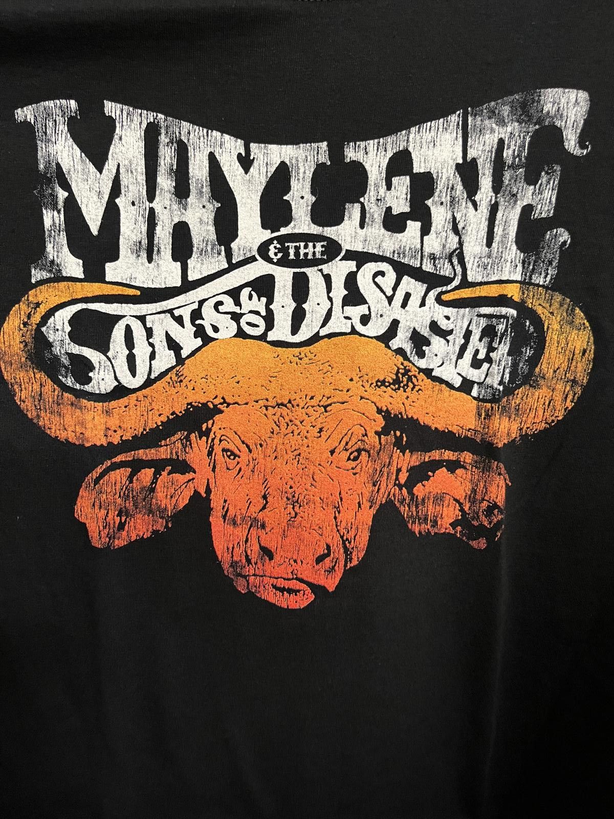 Designer Vtg Maylene Sons of Disaster Band T-shirt - Ox Band Shirt -S Size US S / EU 44-46 / 1 - 2 Thumbnail