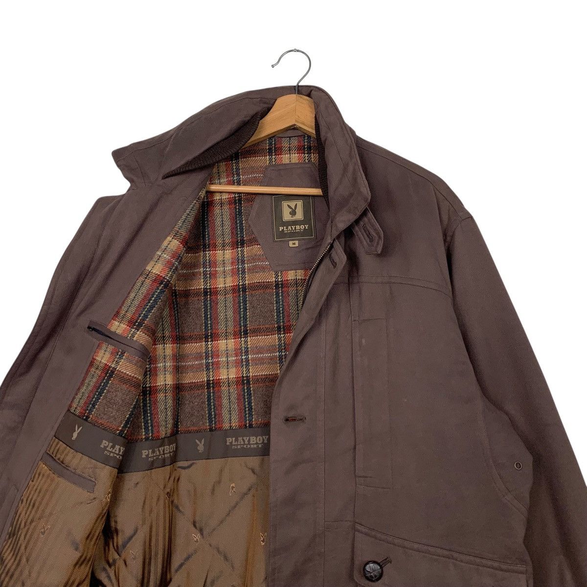Playboy Vintage 90’s PLAYBOY Utility Casual Jacket #2532-C114 Size US M / EU 48-50 / 2 - 9 Thumbnail