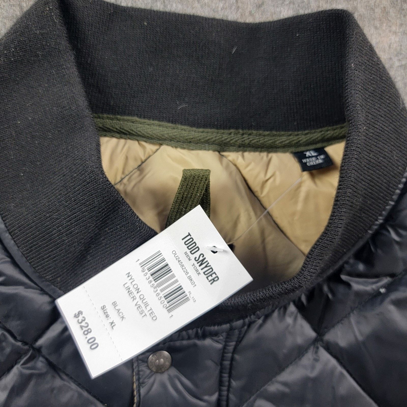Todd Snyder Todd Snyder Quilted Down Liner Vest Jacket Size US XL / EU 56 / 4 - 7 Thumbnail