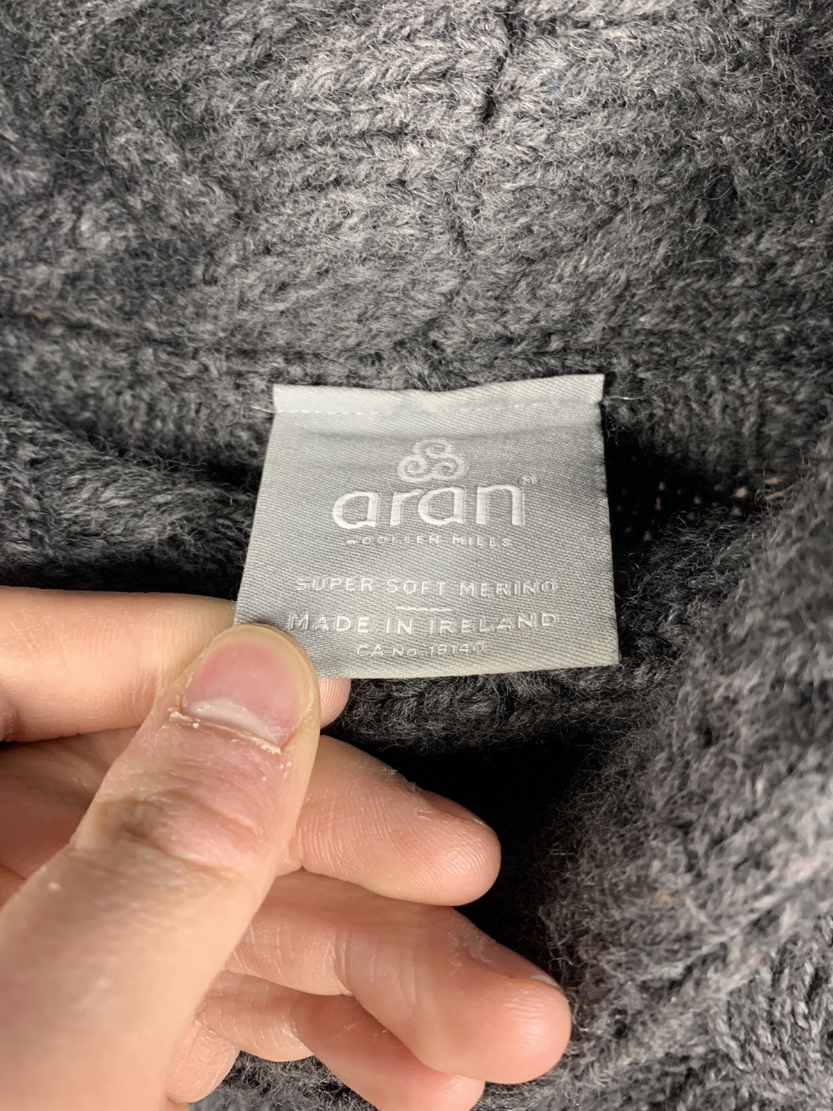 Woolrich Woolen Mills Aran Woollen Mills Super Soft Merino Sweater Avant Garde Size L / US 10 / IT 46 - 4 Thumbnail