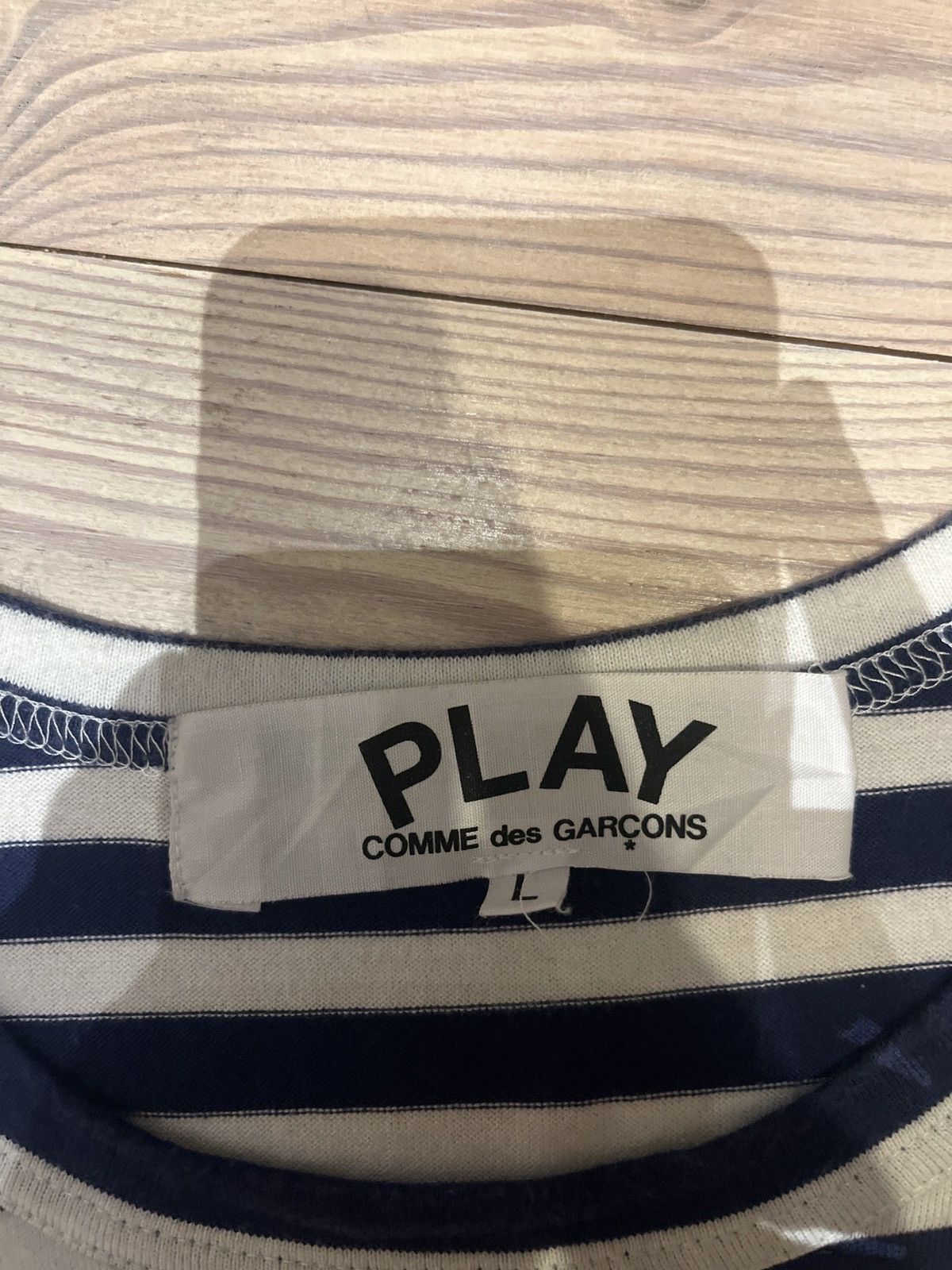 Comme des Garcons Long sleeve stripped comme des garcins Size US L / EU 52-54 / 3 - 3 Thumbnail