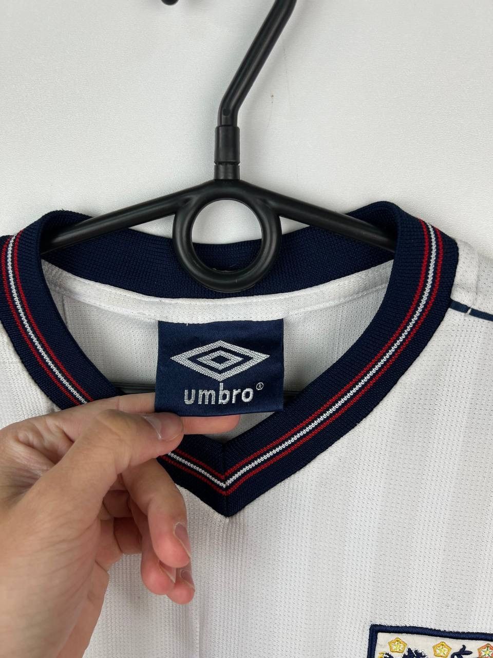 Umbro × Vintage England Umbro 10 number Jersey vintage t-shirts size M Size US M / EU 48-50 / 2 - 3 Thumbnail