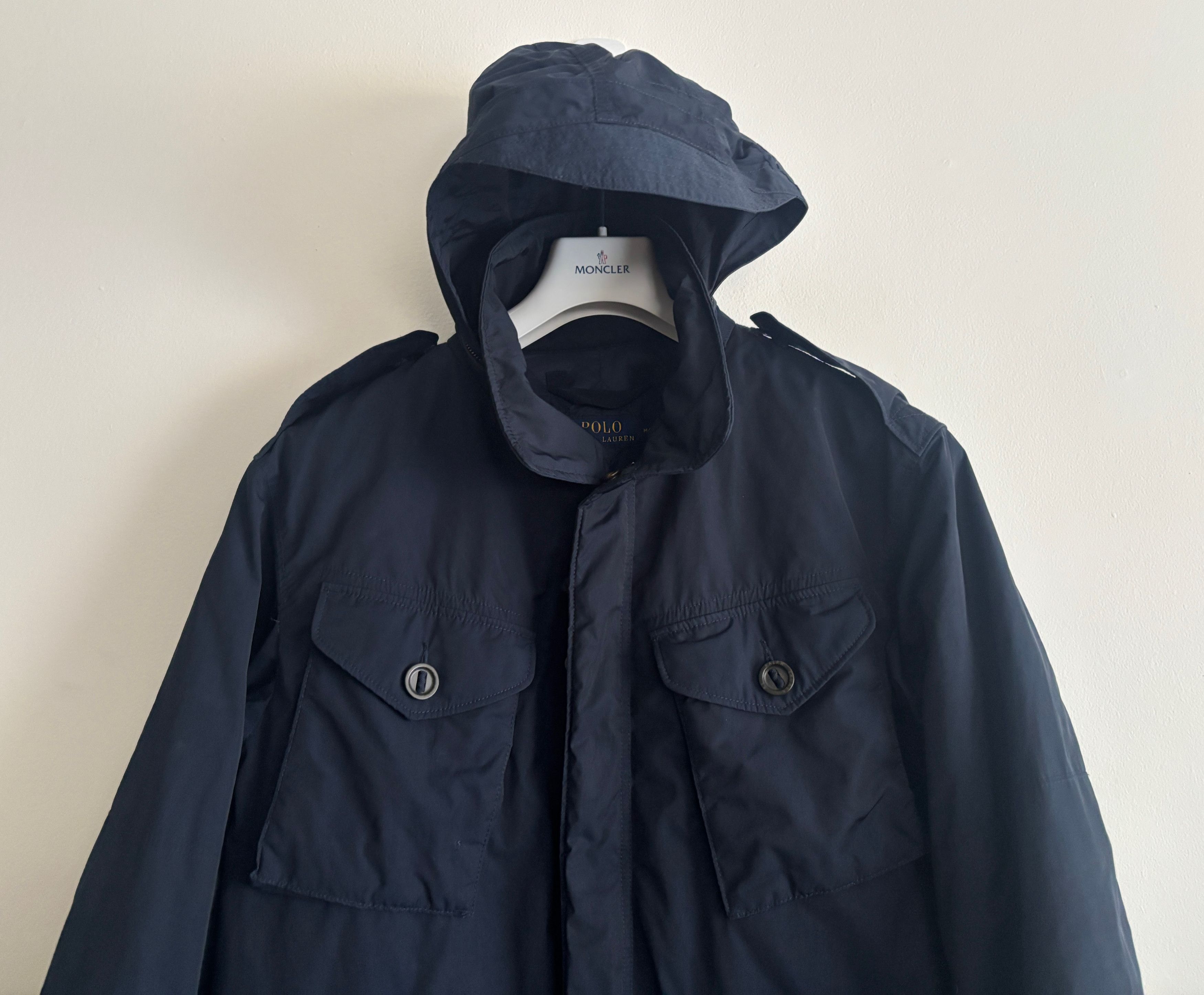 Polo Ralph Lauren $498 Navy Down M-65 Field Jacket - Medium Size US M / EU 48-50 / 2 - 4 Thumbnail