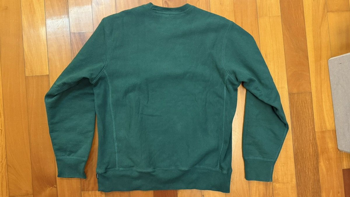 Supreme Supreme Box Logo Crewneck (FW18) Dark Green Size US M / EU 48-50 / 2 - 8 Thumbnail