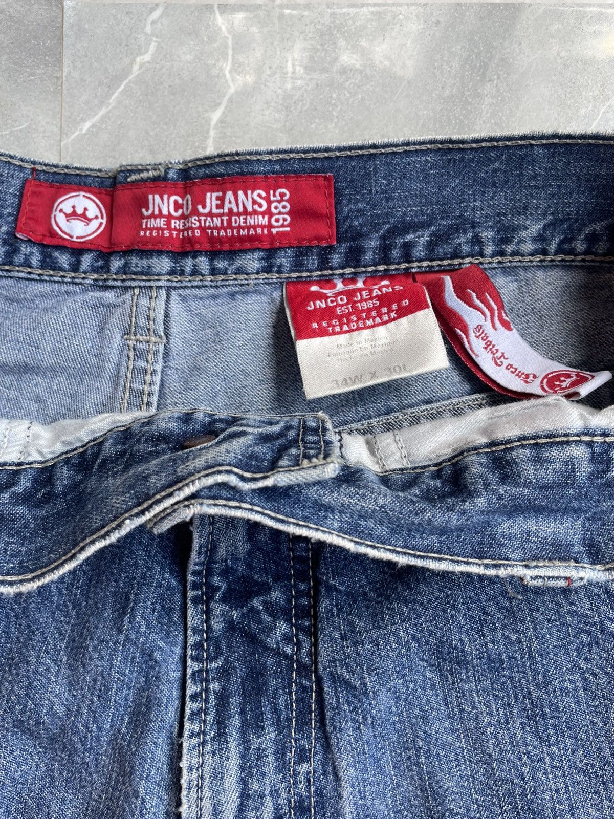 JNCO RARE JNCO TRIBALS SNAKE SKULL Size US 34 / EU 50 - 8 Thumbnail