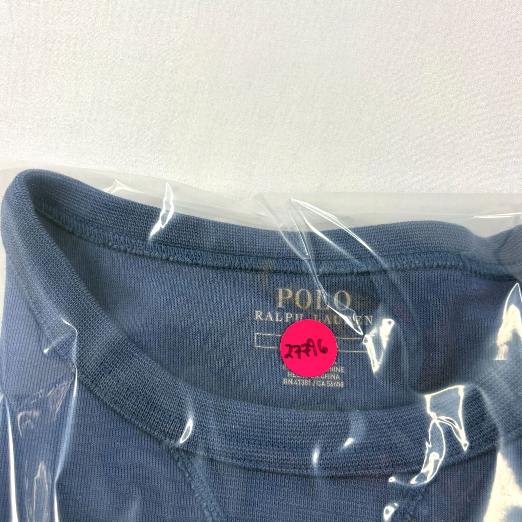 Polo Ralph Lauren Polo Ralph Lauren Sweatshirt Mens Medium Blue Spell Out Pullover Crew Neck Size US M / EU 48-50 / 2 - 8 Thumbnail