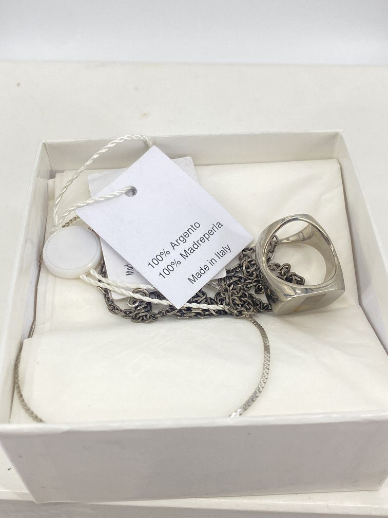 Maison Margiela Ring Pendant Necklace Size ONE SIZE - 3 Thumbnail