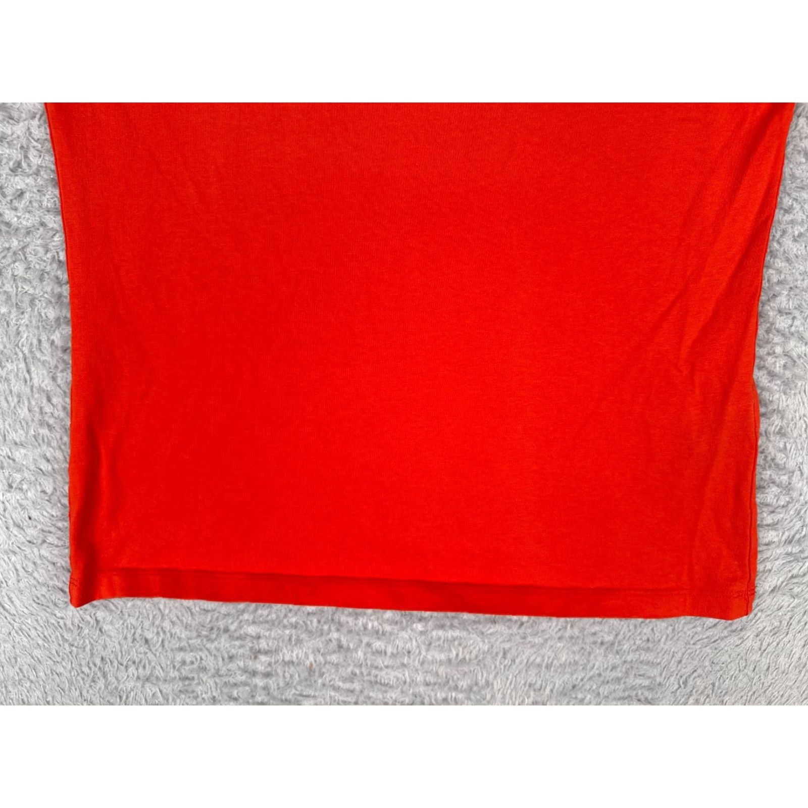 Ralph Lauren Lauren Ralph Lauren Shirt Women M Orange Crew Neck Cotton Crest Logo Casual Short Sleeve All Seasons Fashion Tee Mens Womens? Size M / US 6-8 / IT 42-44 - 5 Thumbnail