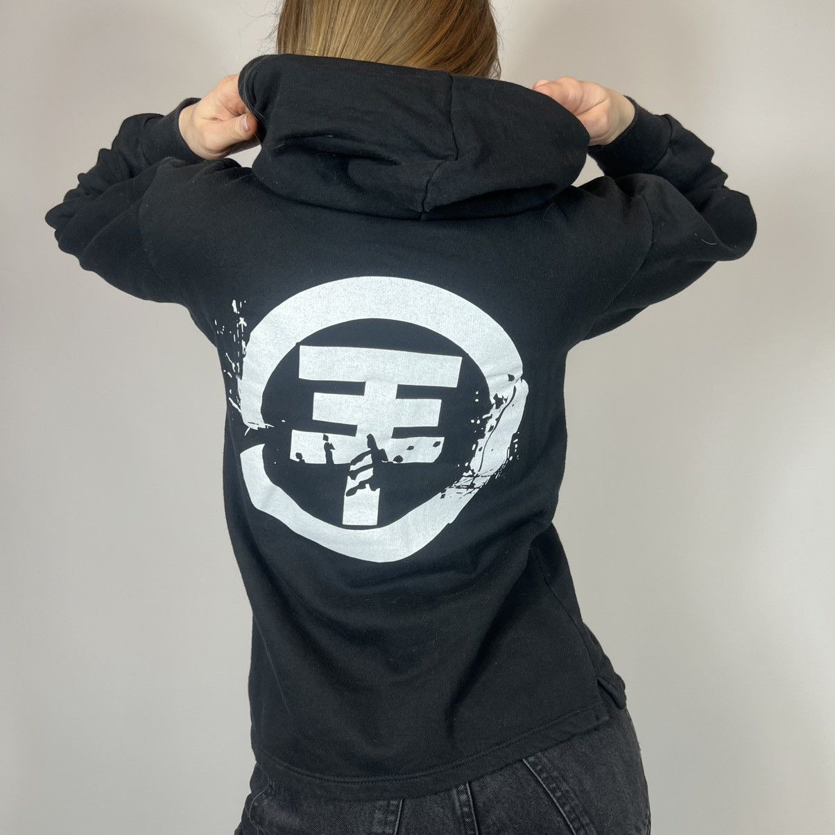 Band Tees Vintage Y2K Tokio Hotel Band Rock Pop Emo Boxy Hoodie Size S / US 4 / IT 40 - 3 Thumbnail
