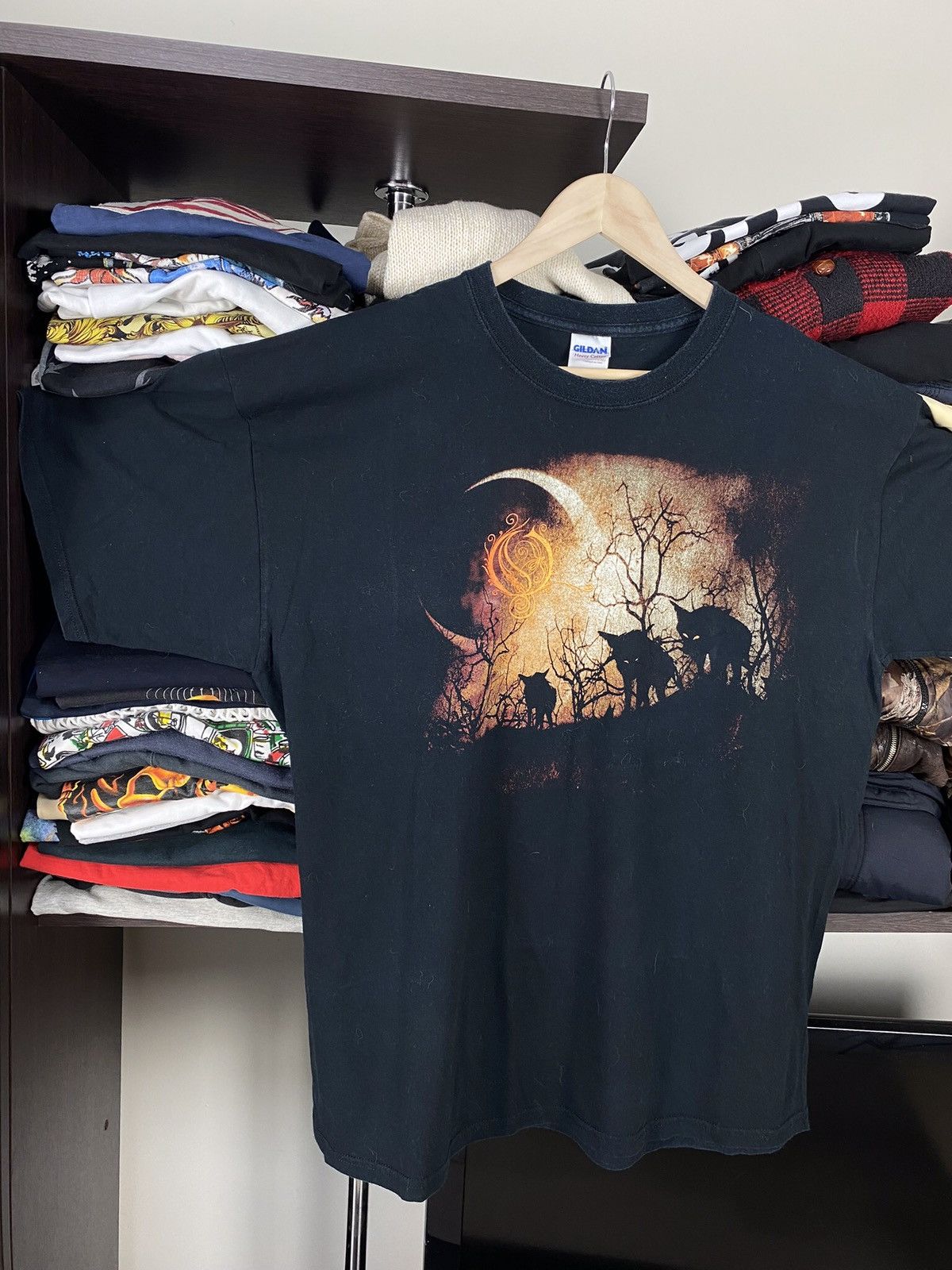 Japanese Brand × Vintage Vintage Y2K Steampunk Skeleton Wolf Fuck You Western Tee Size US XL / EU 56 / 4 - 6 Thumbnail
