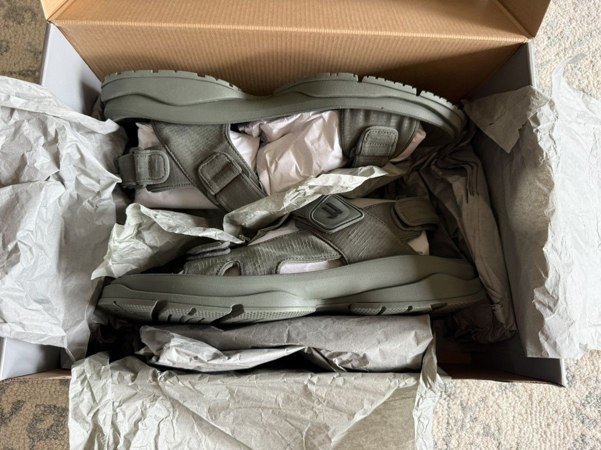 Balenciaga Balenciaga tourist sandal sneakers Demna khaki green 47 Size US 13 / EU 46 - 3 Thumbnail