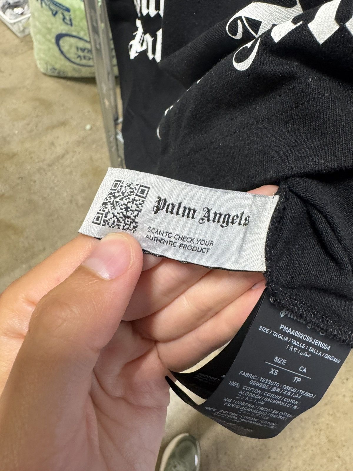 Palm Angels Palm Angels Multi Logo Oversized T-Shirt NEW 450$ Size US XS / EU 42 / 0 - 5 Thumbnail