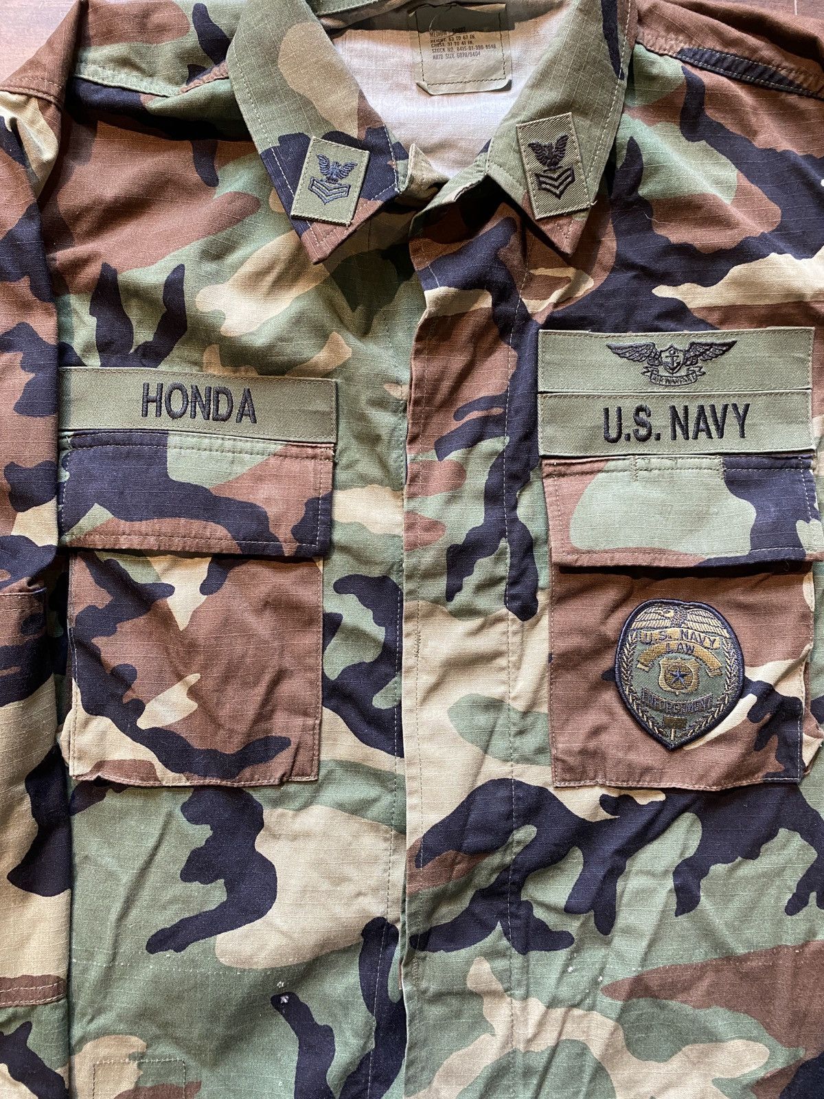 Military Navy Law Enforcement Fatigues - M | Grailed