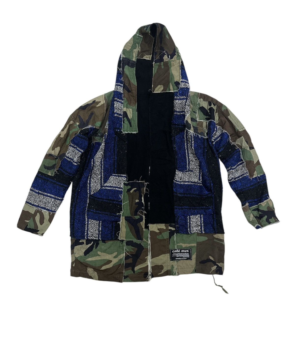 Other Cardigan Kimono Style Patchwork Custom Design With Hoodie Size US L / EU 52-54 / 3 - 1 Thumbnail