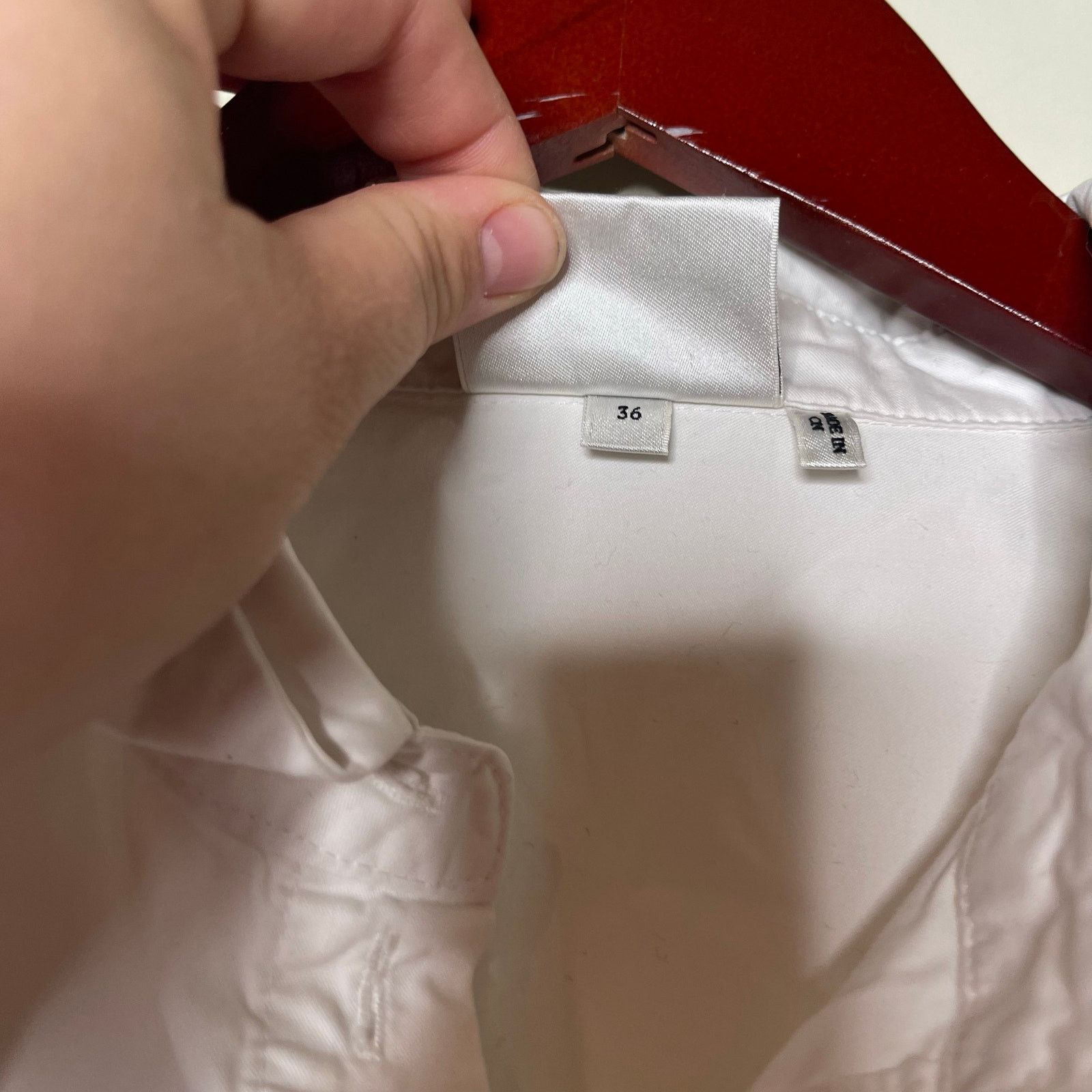 Gestuz Gestuz white oversized boxy fit button down shirt sz 36 US 4 Size S / US 4 / IT 40 - 6 Thumbnail