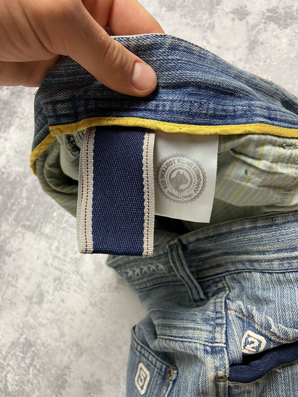 RARE Bullrot Wear Skaters Distressed Vintage Y2K Baggy Jeans