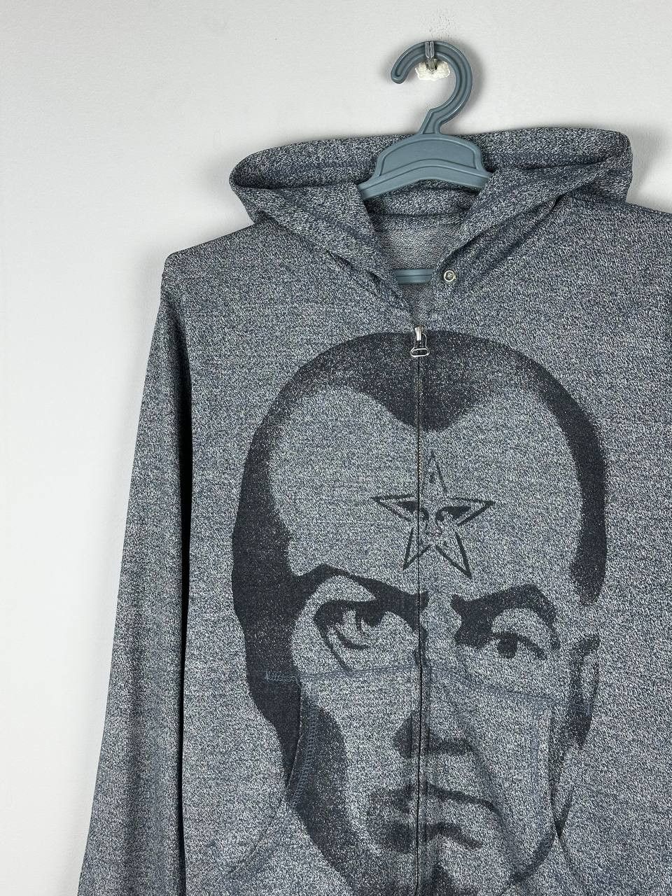 Obey Vintage Gray Obey face hoodie og logo 00s skate streetwear Size US M / EU 48-50 / 2 - 3 Thumbnail