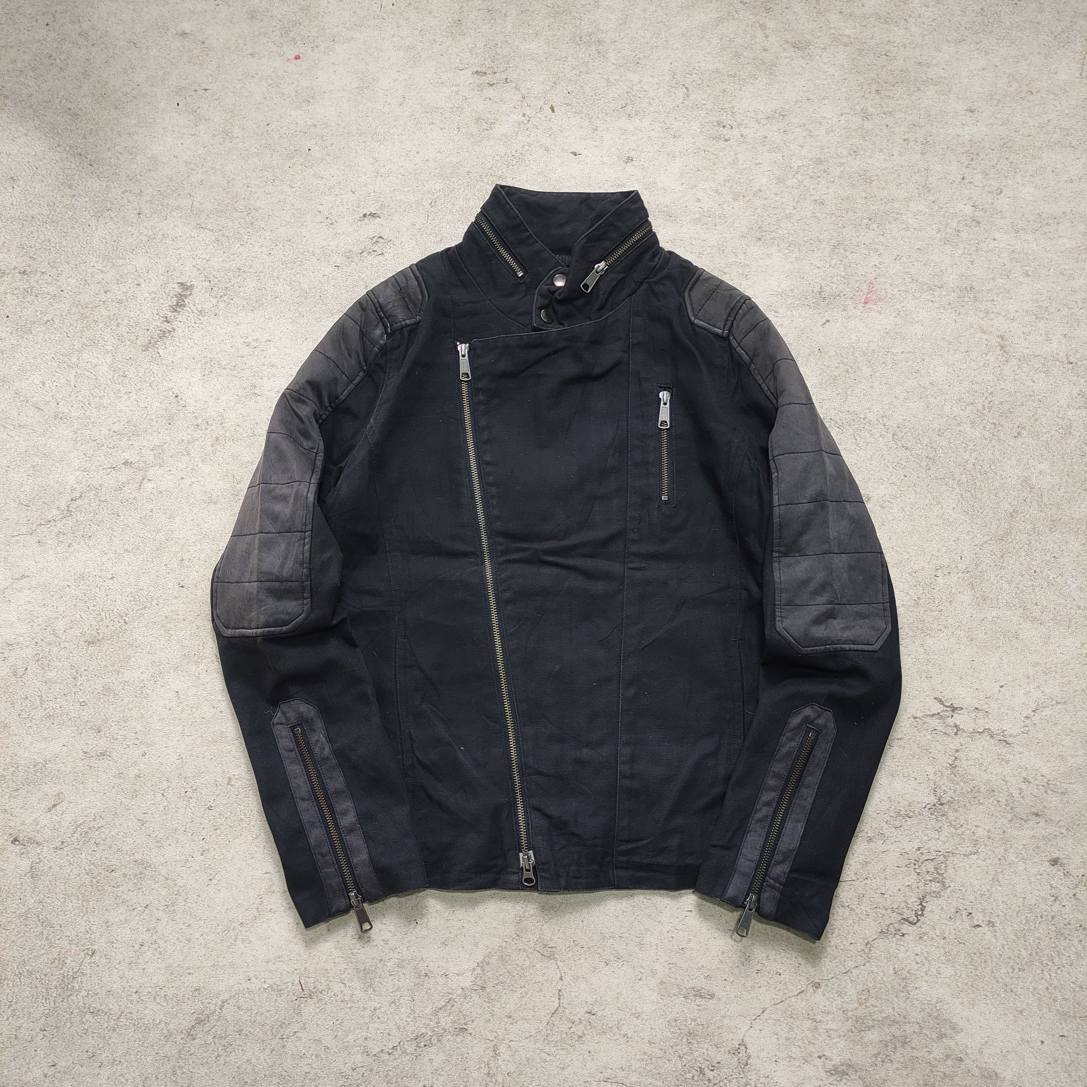 Yasuyuki Ishii Vanquish Bikers Jacket - 2000s Vkei Size US S / EU 44-46 / 1 - 2 Thumbnail