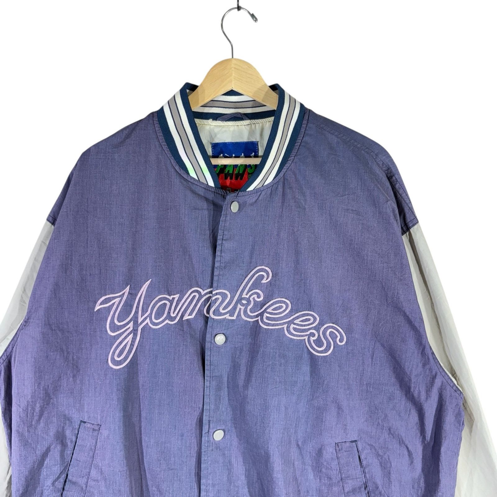 Vintage Vintage New York Yankees Bomber Jacket L Size US L / EU 52-54 / 3 - 2 Thumbnail