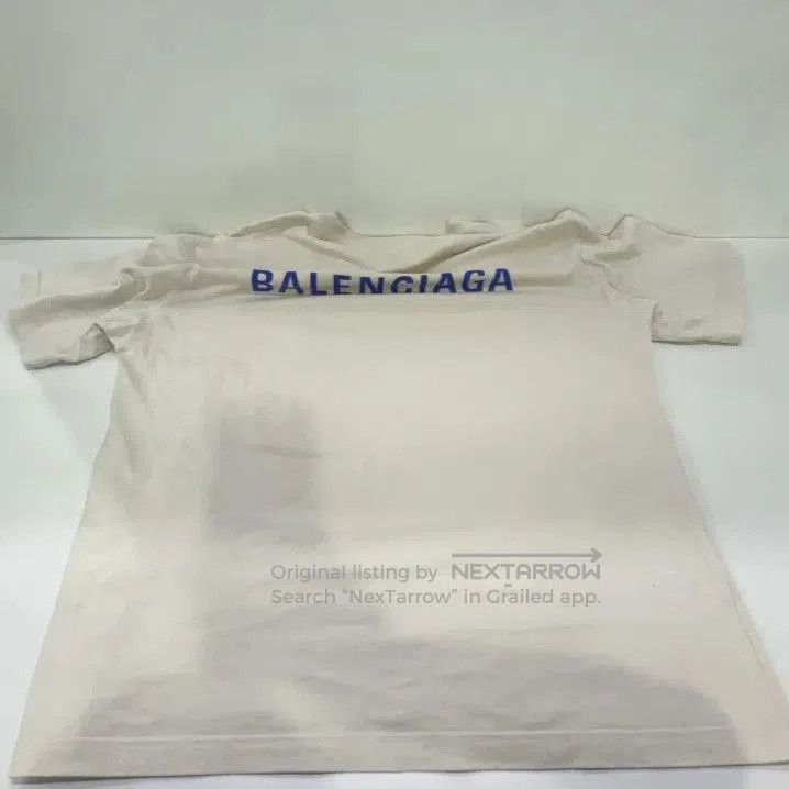 Balenciaga Balenciaga Logo Print Short Sleeve T. Size US M / EU 48-50 / 2 - 8 Thumbnail