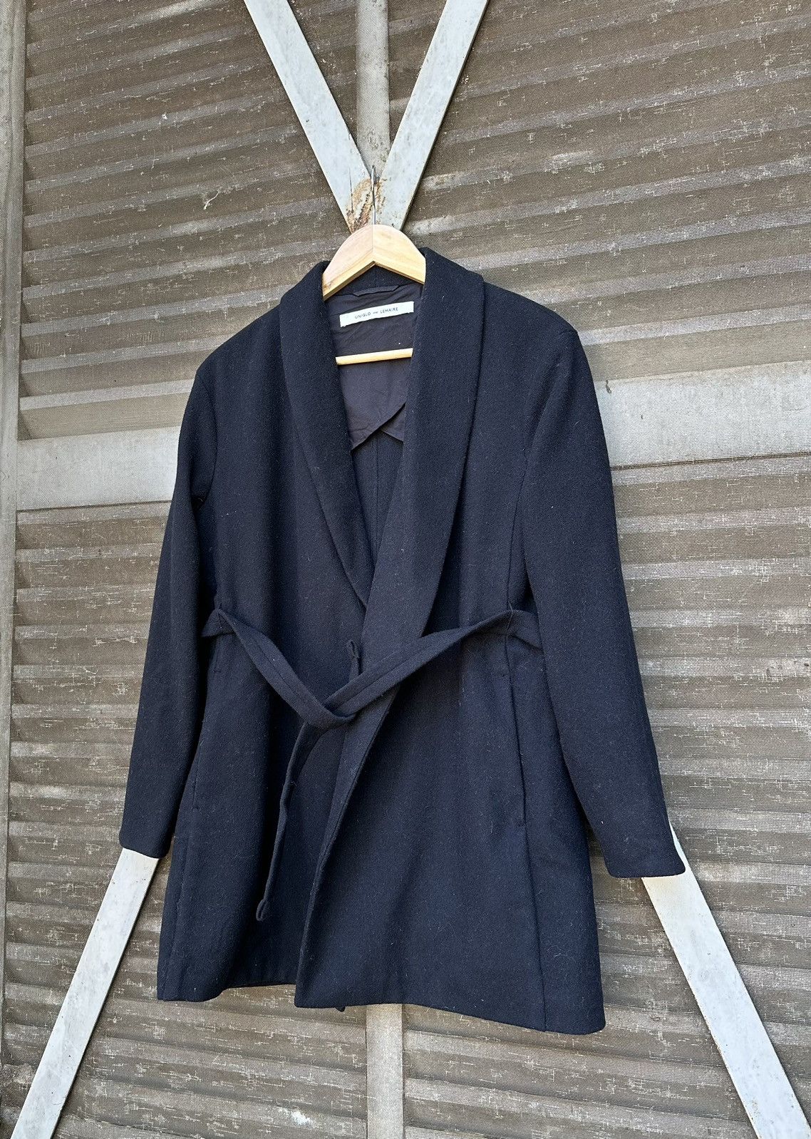 Christophe Lemaire 🔥Christophe Lemaire X Uniqlo Wool Coat Size US M / EU 48-50 / 2 - 5 Thumbnail