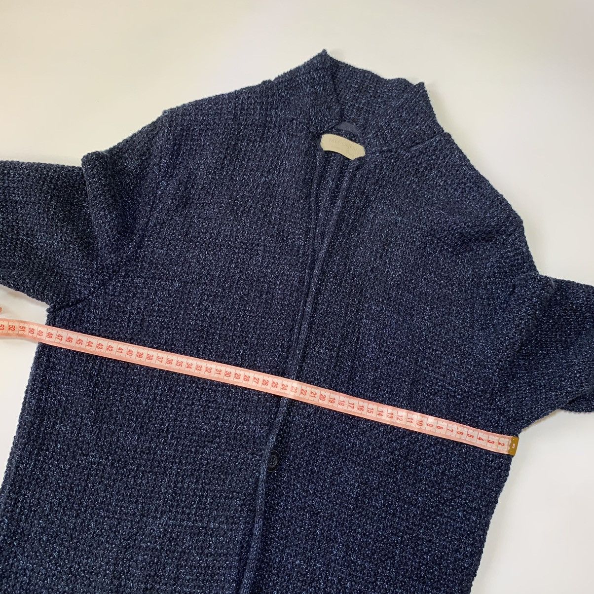 Other Falconeri Sweater Cardigan Blazer in Dark Blue 52 Italy Size 42R - 14 Thumbnail