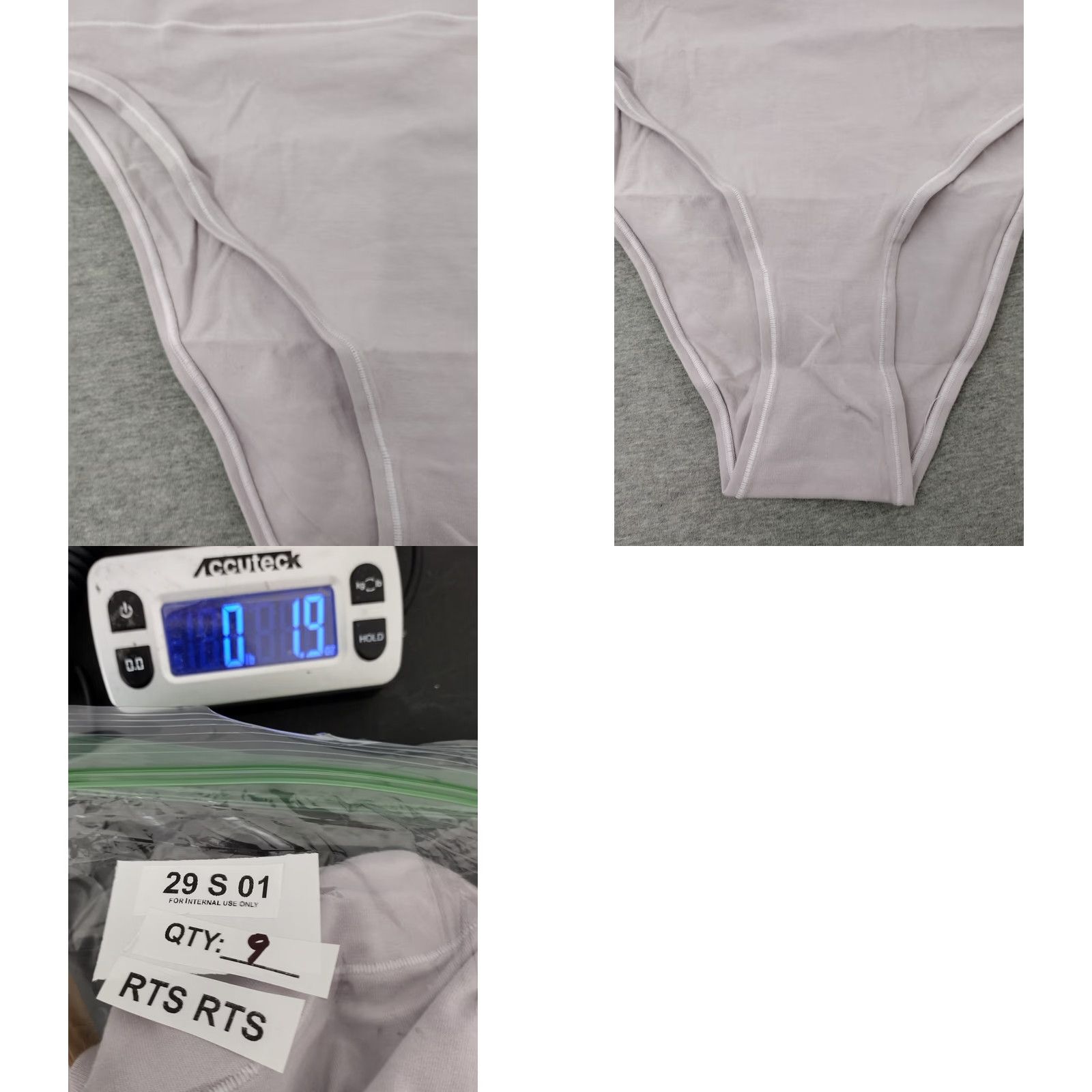 SKIMS SKIMS Tanga Panties Iris Mica 4X Plus Size Cotton Blend Underwear Women Clothing Size 40" / US 18 - 8 Thumbnail