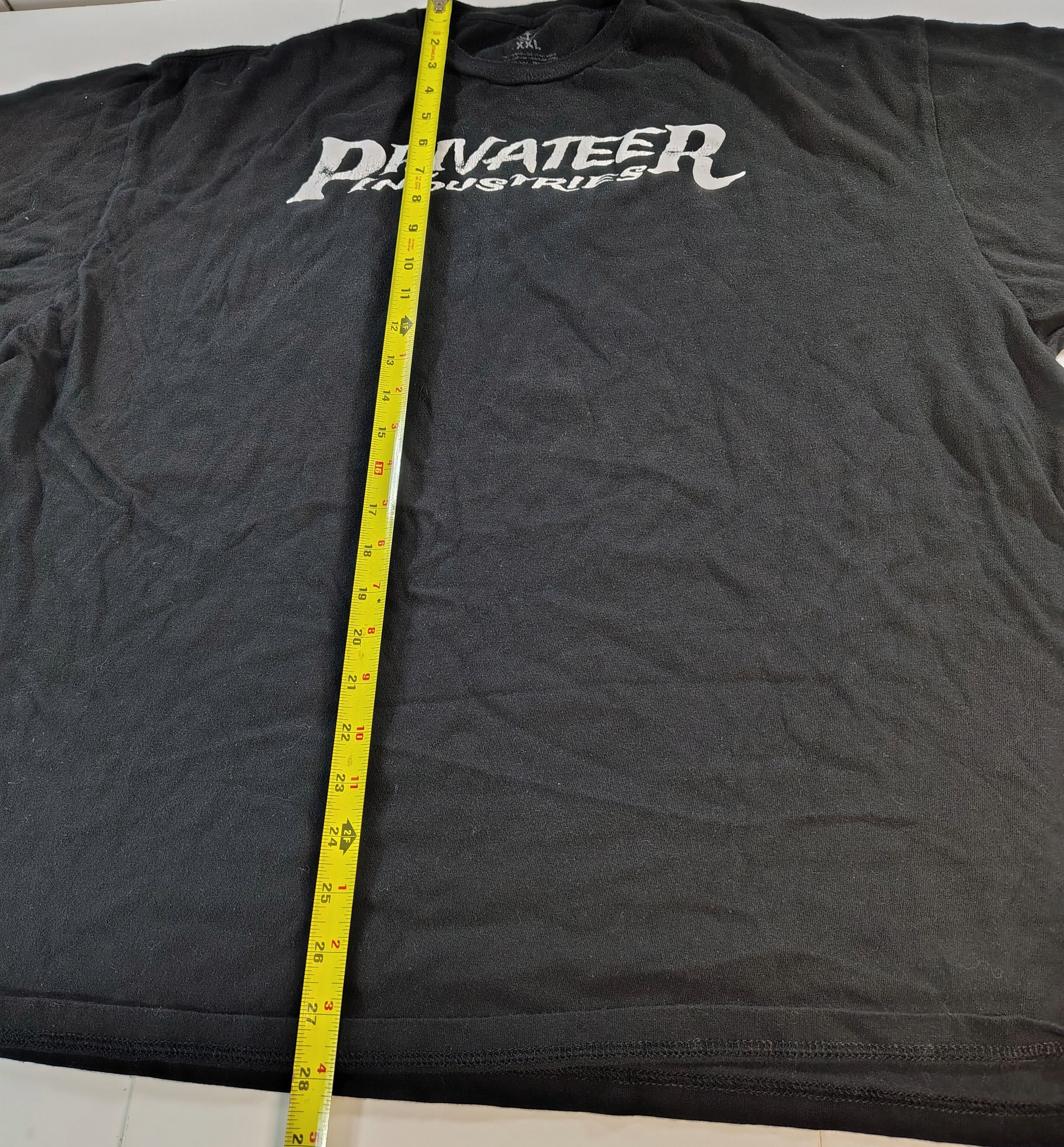 Other Men's Black XXL "Privateer Industries" Graphic Logo T-Shirt Size US XXL / EU 58 / 5 - 4 Thumbnail