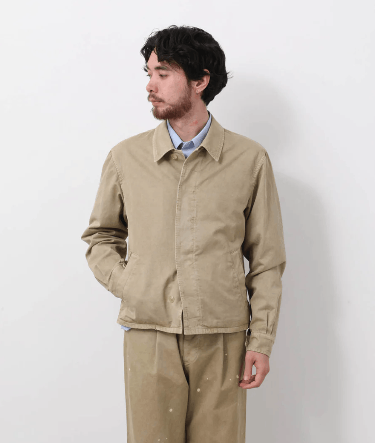 Auralee Auralee Garment-dyed Finx Chino Jacket Size US S / EU 44-46 / 1 - 8 Thumbnail