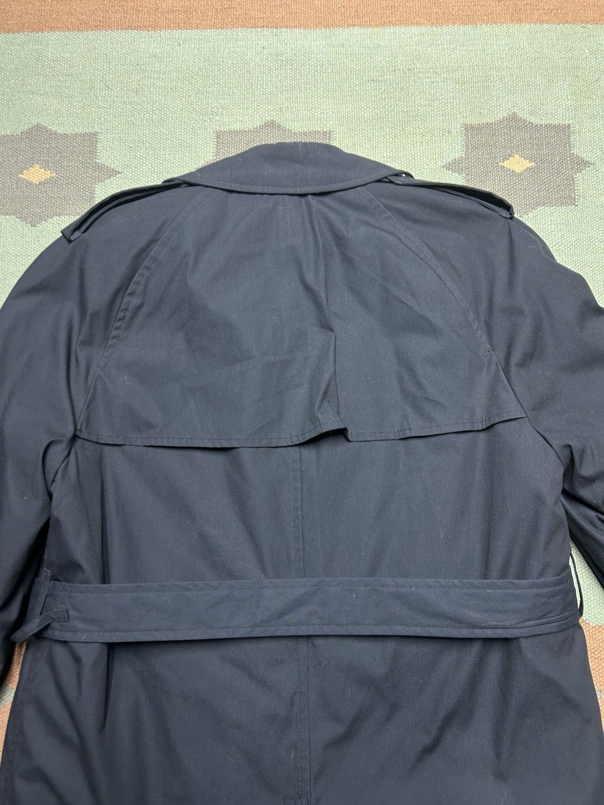 Vintage US Navy Trench Coat 42R Military All Weather Removable Liner Size US L / EU 52-54 / 3 - 8 Thumbnail