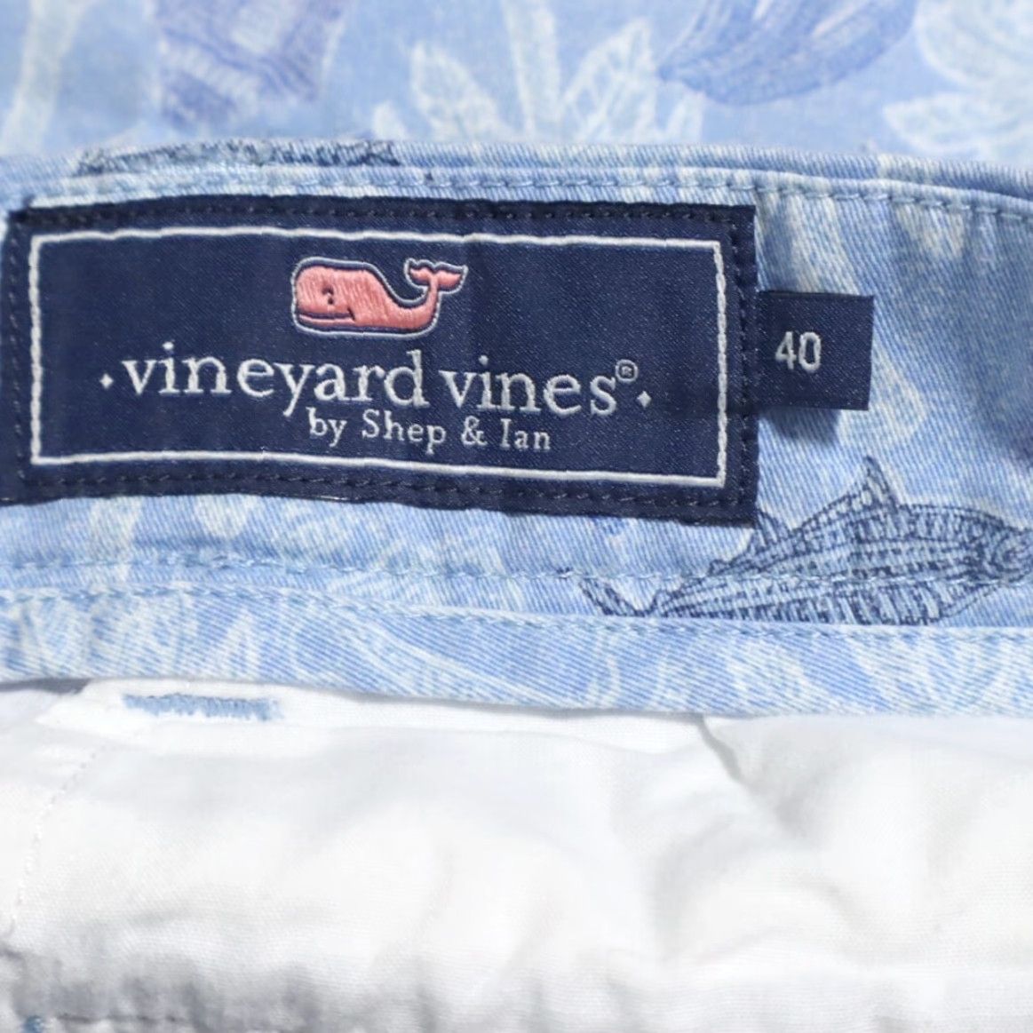 Vineyard Vines Vineyard Vines Stretch Breaker Tuna Cotton Twill Chino Shorts Blue Men's 40 Size US 40 / EU 56 - 5 Thumbnail