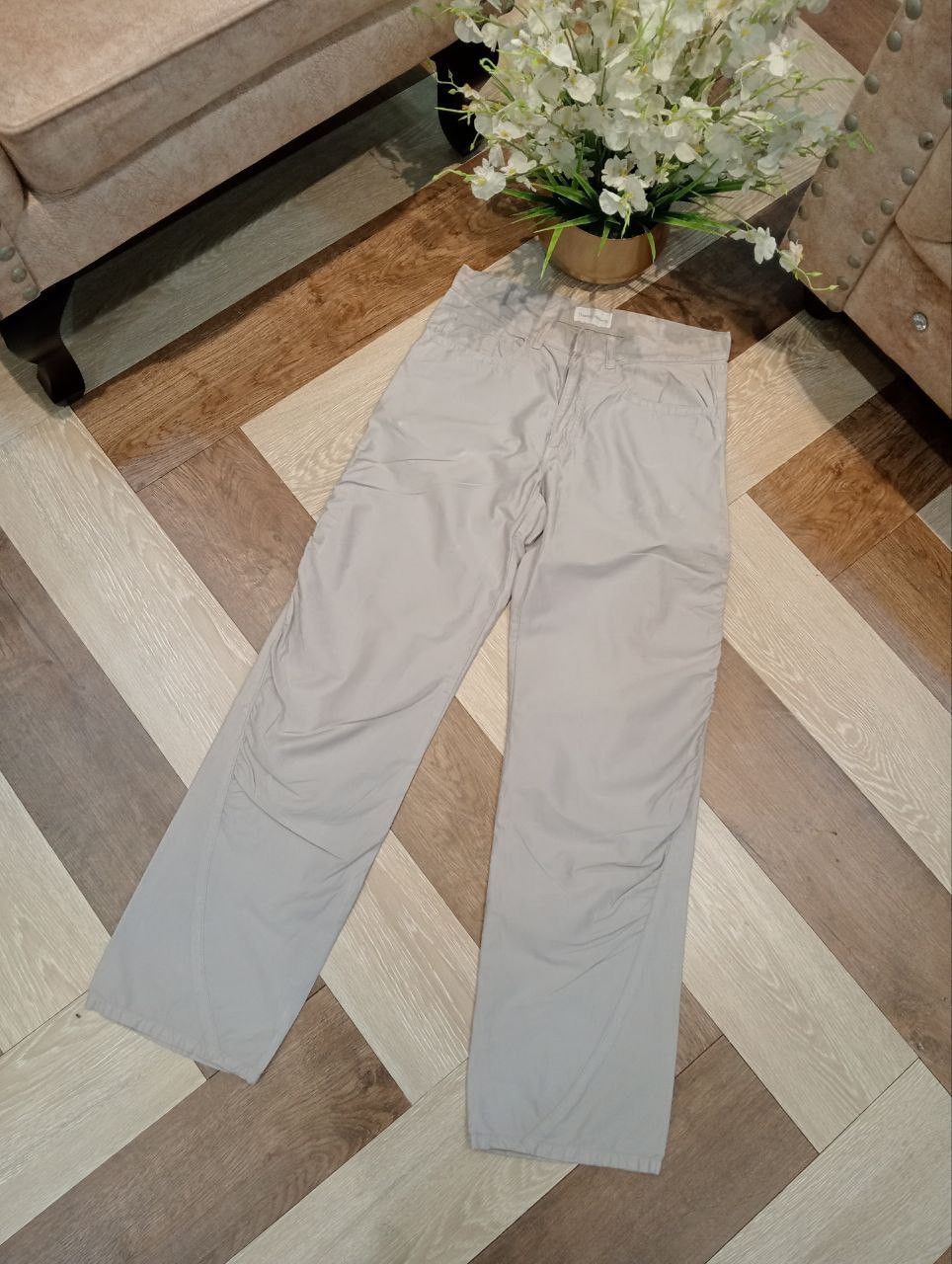 Issey Miyake ISSEY MIYAKE TSUMORI CHISATO GREY COTTON PANTS - SIZE 2 Size US 30 / EU 46 - 2 Thumbnail