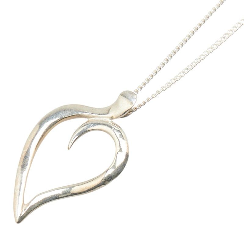 Tiffany & Co. Tiffany & Co Tiffany & Co. SV925 Leaf Necklace Metal Necklace Size ONE SIZE - 1 Thumbnail