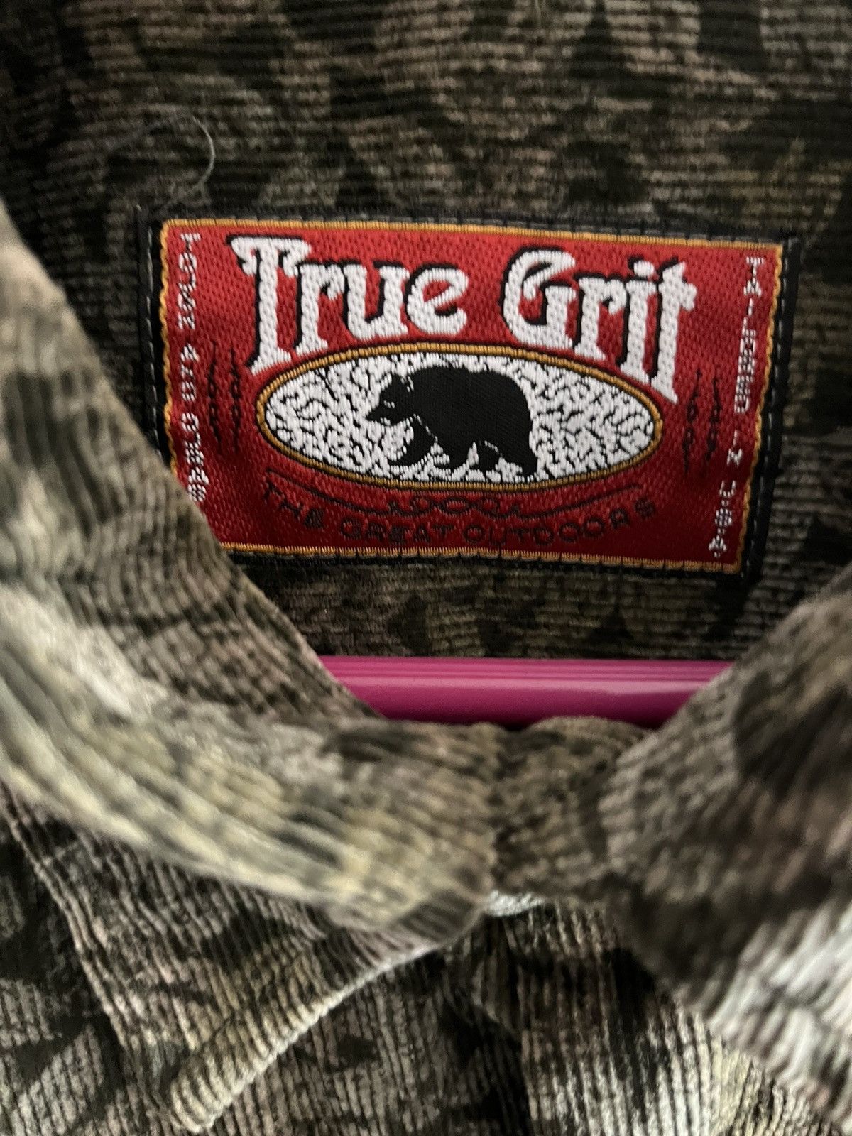 Vintage Vintage True Grit Leaf Button Size US XXL / EU 58 / 5 - 3 Thumbnail