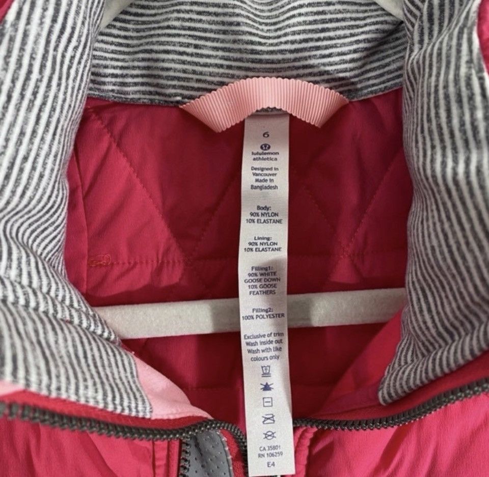 Lululemon Lululemon fluffed up Down vest in Hot Pink size 6 Size M / US 6-8 / IT 42-44 - 5 Thumbnail