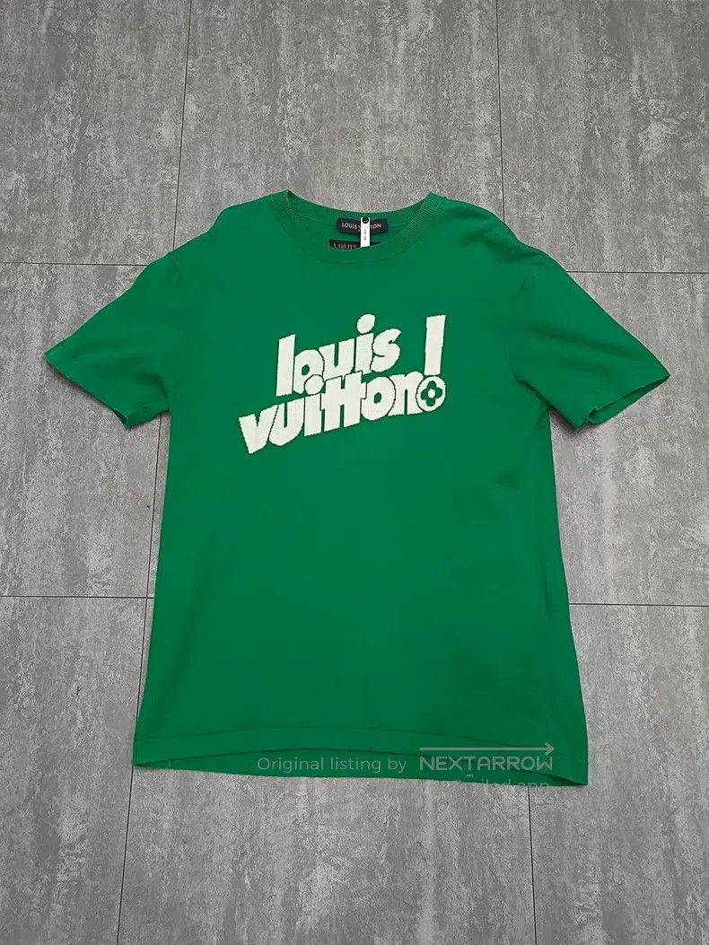 Louis Vuitton Louis Vuitton Green Bullet Screen Short Sleeve T-shirt Size US L / EU 52-54 / 3 - 1 Thumbnail