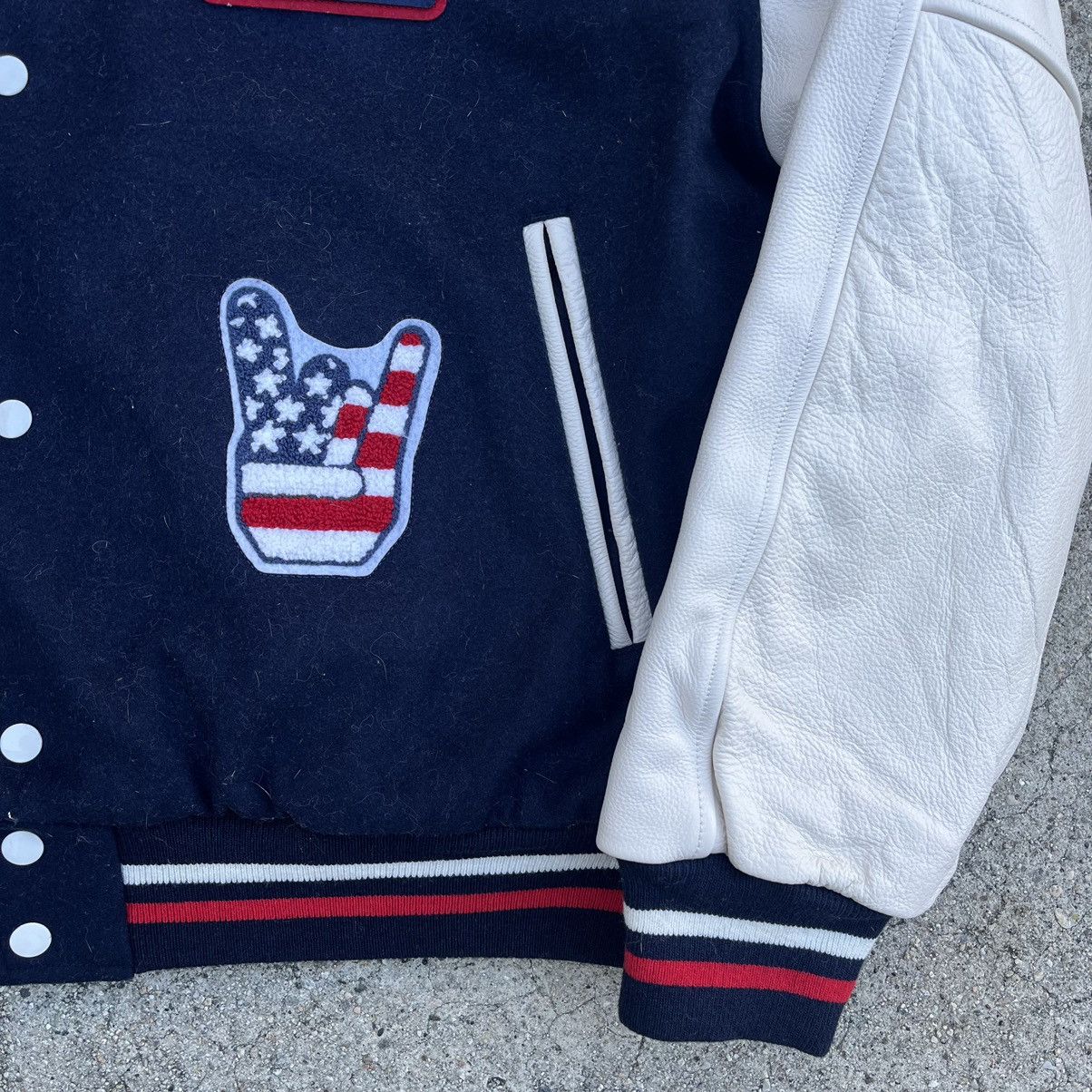 FUCT Fuct Wool Leather Varsity Letterman Jacket Size XL Rare Size US XL / EU 56 / 4 - 4 Thumbnail