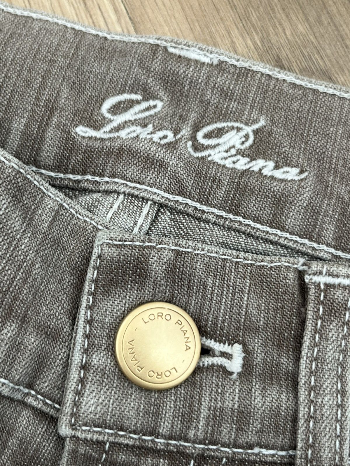 Loro Piana Vintage Loro Piana Jeans Size 26" / US 2 / IT 38 - 12 Thumbnail