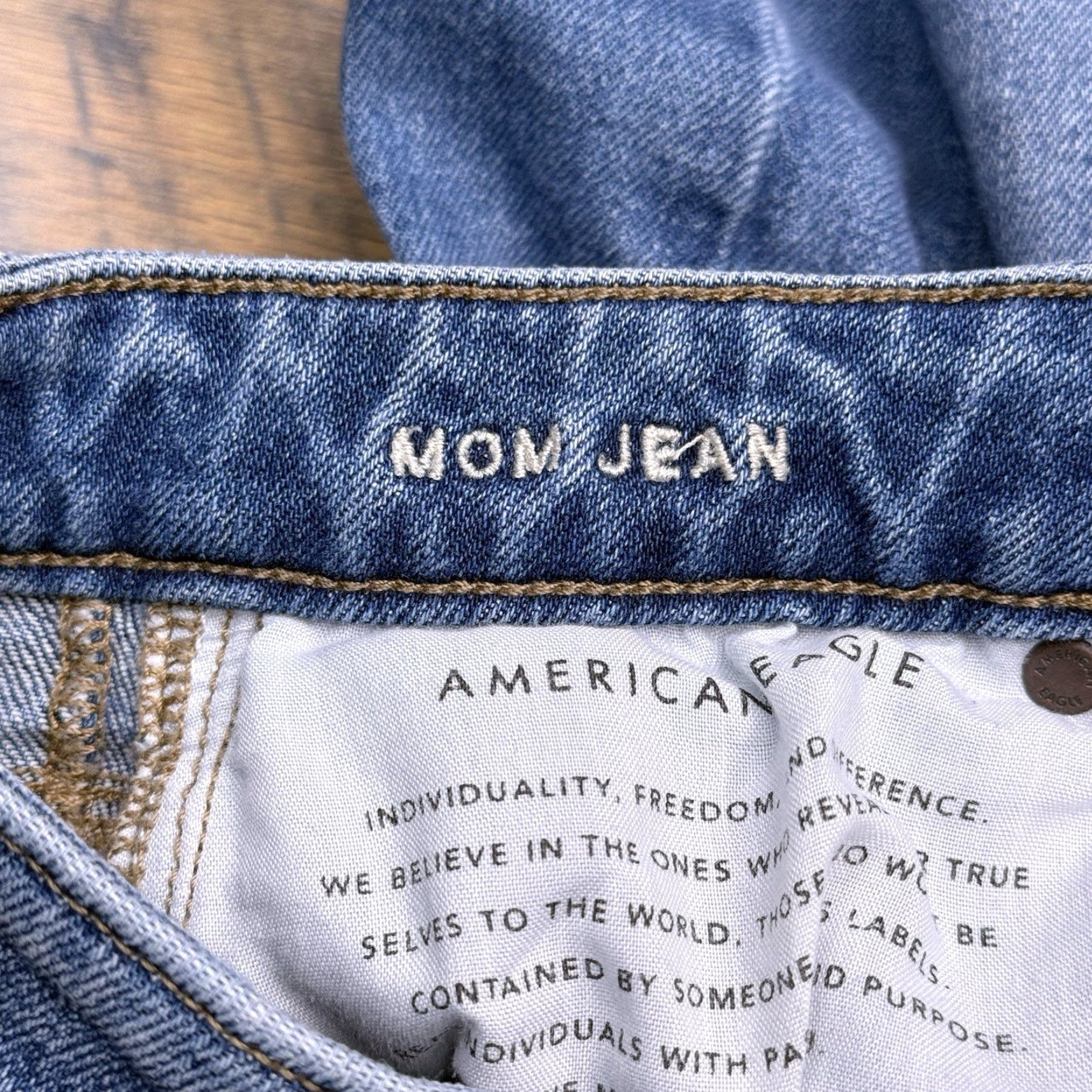 American Eagle Outfitters VINTAGE no - (removed) Size 25" / US 0 / IT 36 - 5 Thumbnail
