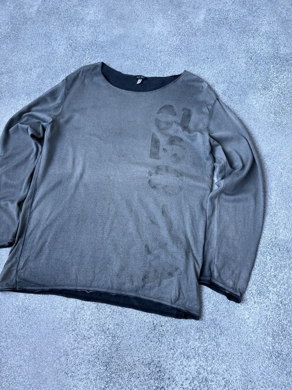 Armani × Vintage Vintage Armani Jeans hype long sleeve Size US S / EU 44-46 / 1 - 4 Thumbnail