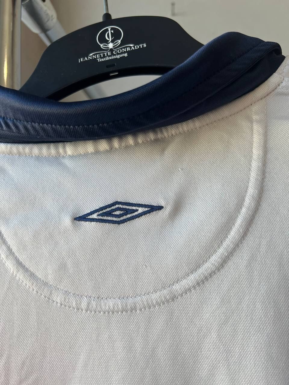 Umbro 2001/03 ENGLAND TEAM TRAINING SOCCER JERSEY FOOTBALL SHIRT Size US XL / EU 56 / 4 - 14 Thumbnail