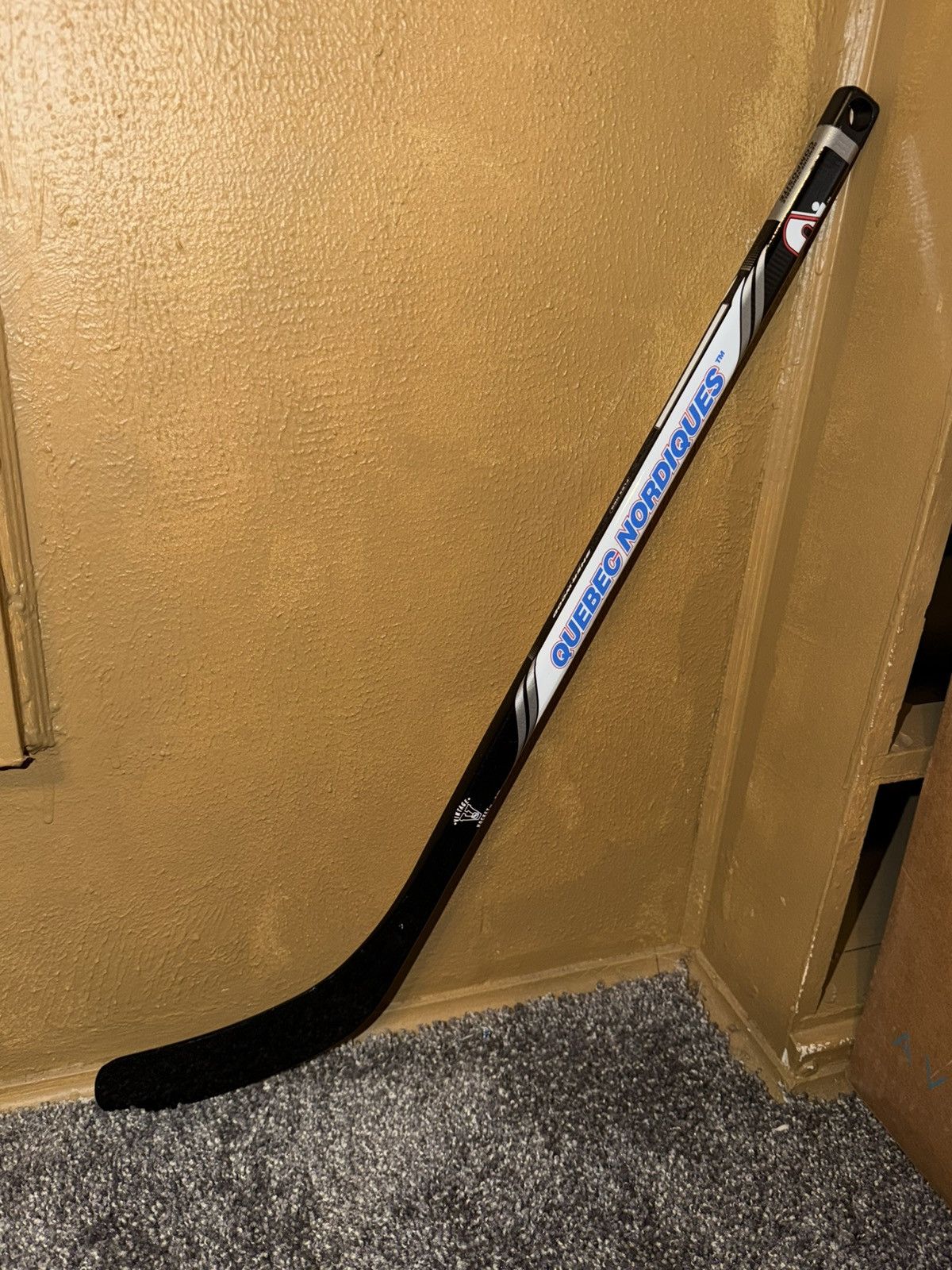NHL NHL Vintage Hockey Sherwood Quebec Nordiques Mini Stick Size ONE SIZE - 2 Thumbnail