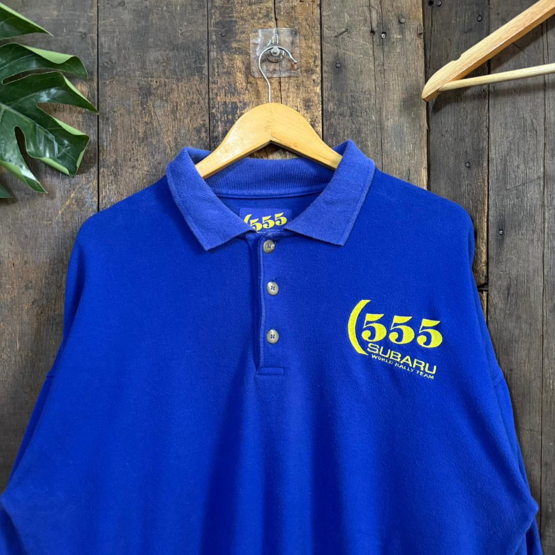 Vintage Vintage Subaru 555 Pullover Sweatshirt Size US M / EU 48-50 / 2 - 4 Thumbnail