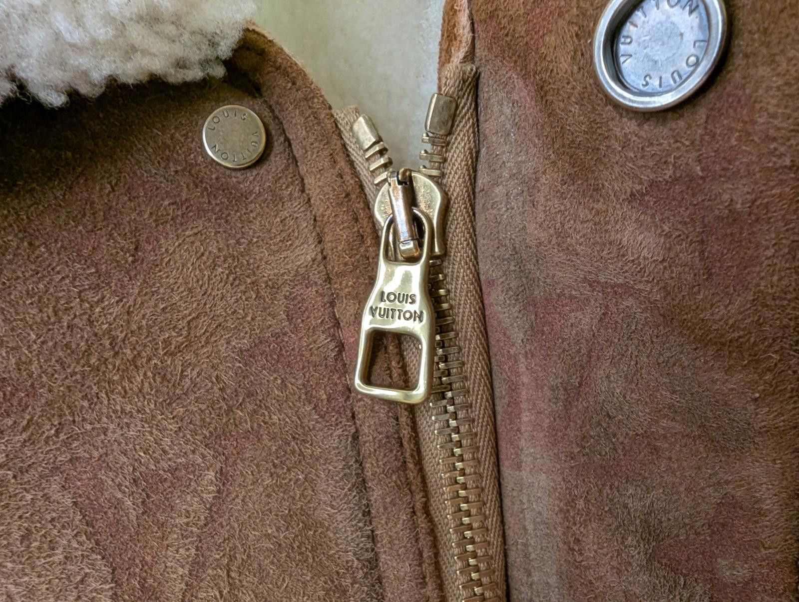 Louis Vuitton Louis Vuitton Monogram Shearling Jacket Size US L / EU 52-54 / 3 - 6 Thumbnail