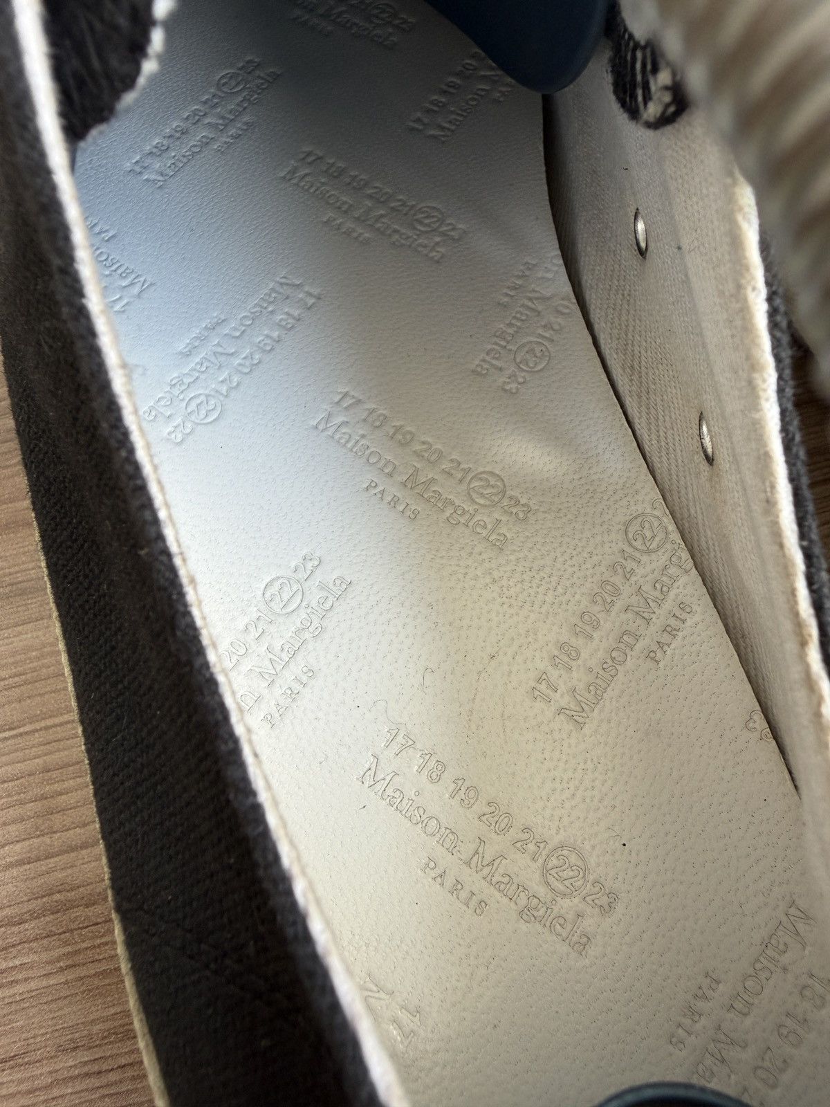 Maison Margiela Tabi canvas sneakers Size US 8.5 / IT 38.5 - 12 Thumbnail