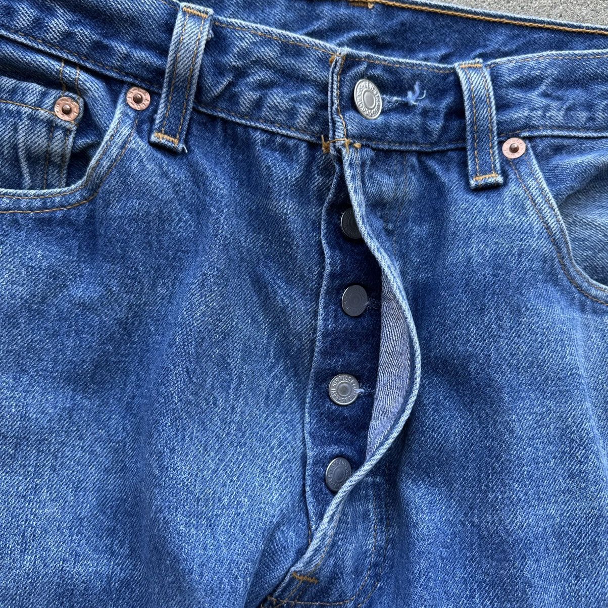 Levi's Vintage Levi’s 501xx Jeans Made In USA 90s Button Fly 32 Size US 32 / EU 48 - 3 Thumbnail