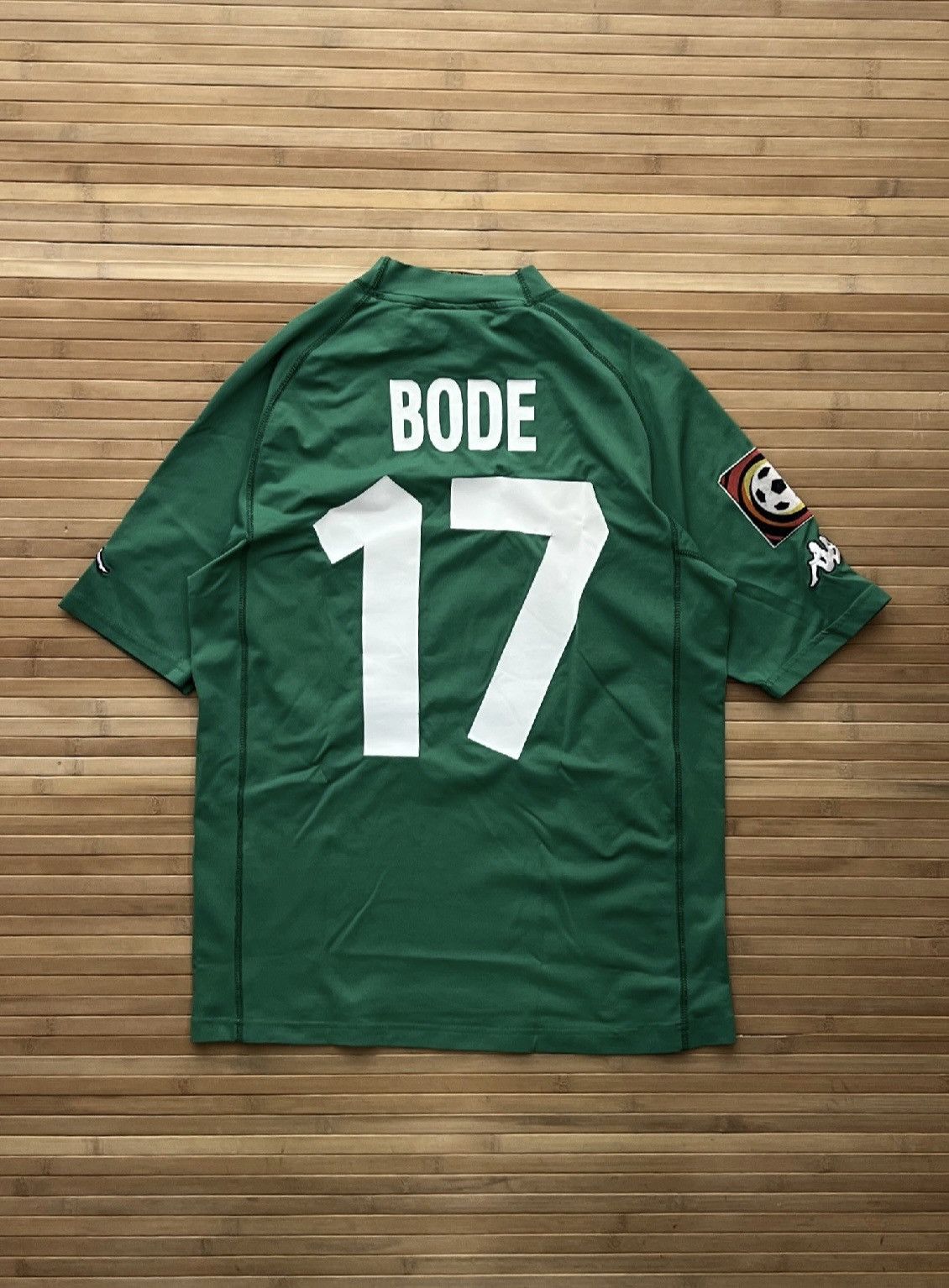 Kappa Matchworn Werder Bremen Bode 2001/02 Home Jersey Size US S / EU 44-46 / 1 - 2 Thumbnail