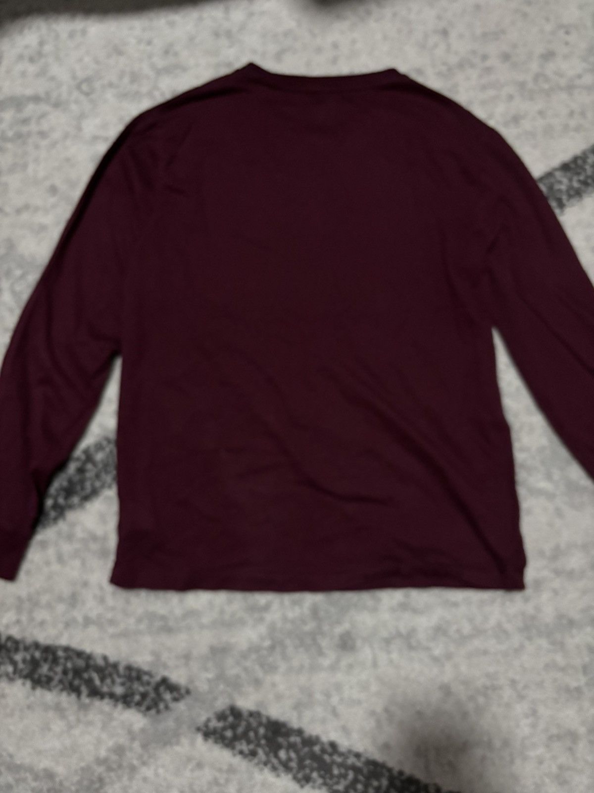 Polo Ralph Lauren Burgundy Polo Ralph Lauren long sleeve shirt Size US M / EU 48-50 / 2 - 6 Thumbnail