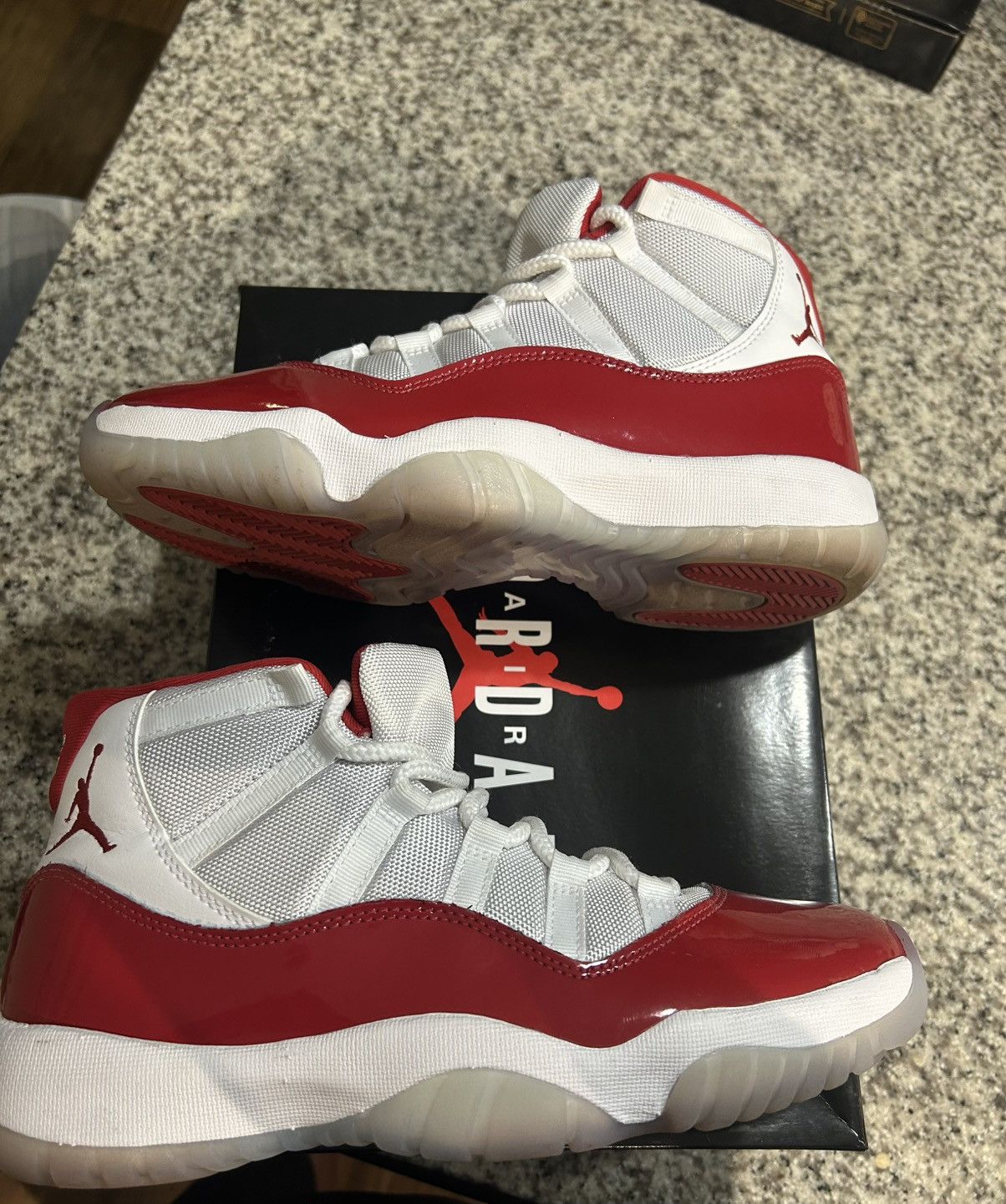 Jordan Brand Nike Air Jordan 11 Retro Cherry Mens Shoes | Size 9 Size US 9 / EU 42 - 4 Thumbnail